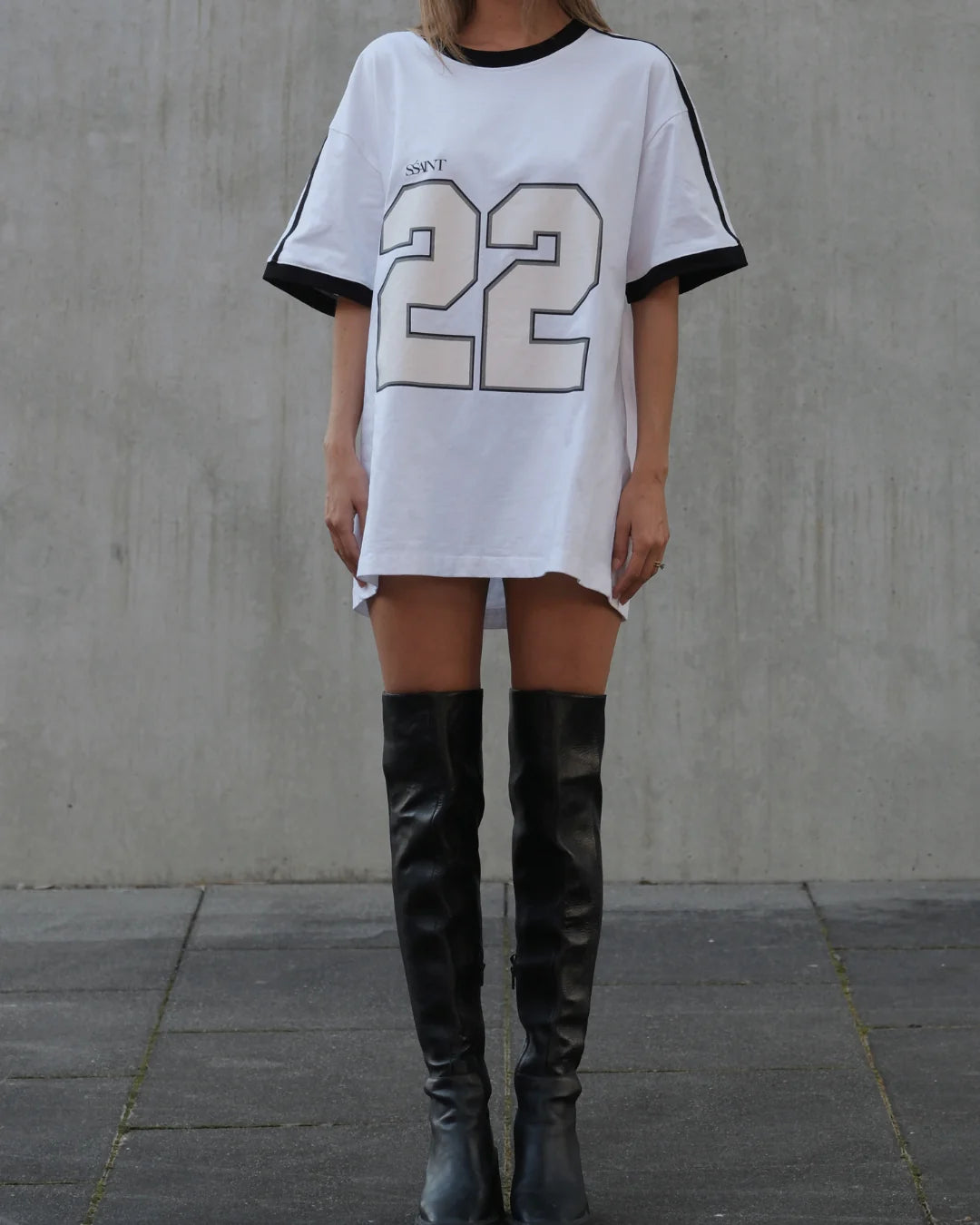 SŚAINT || Twenty Two Tee - White