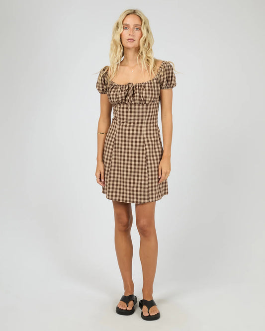 AAE || Wynn Mini Dress - Brown