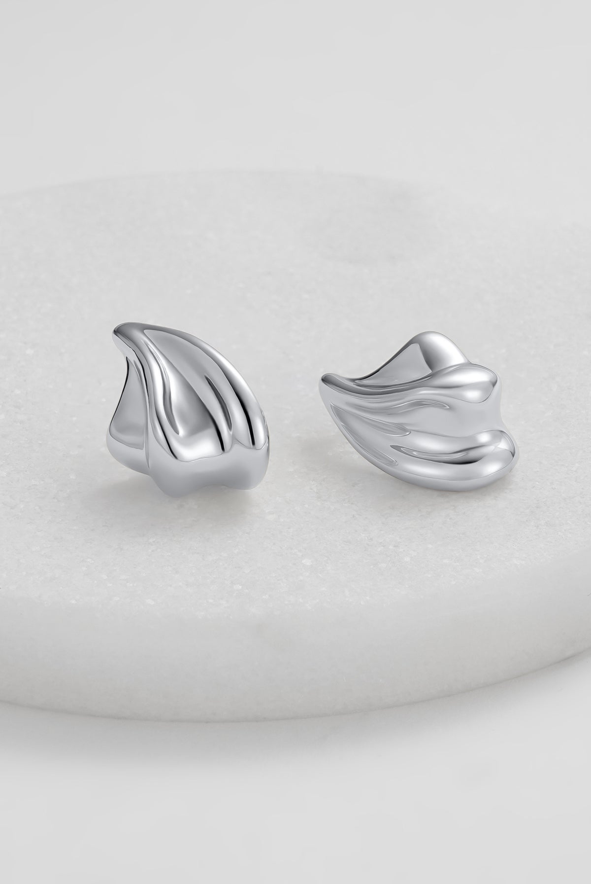 Zafino || Claudia Earrings - Silver