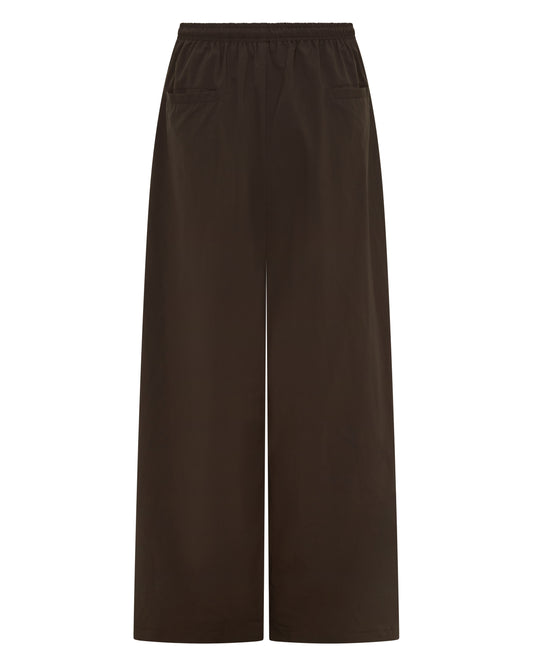 SÅšAINT || Fight Night Wind Breaker Pant - Brown + Cream