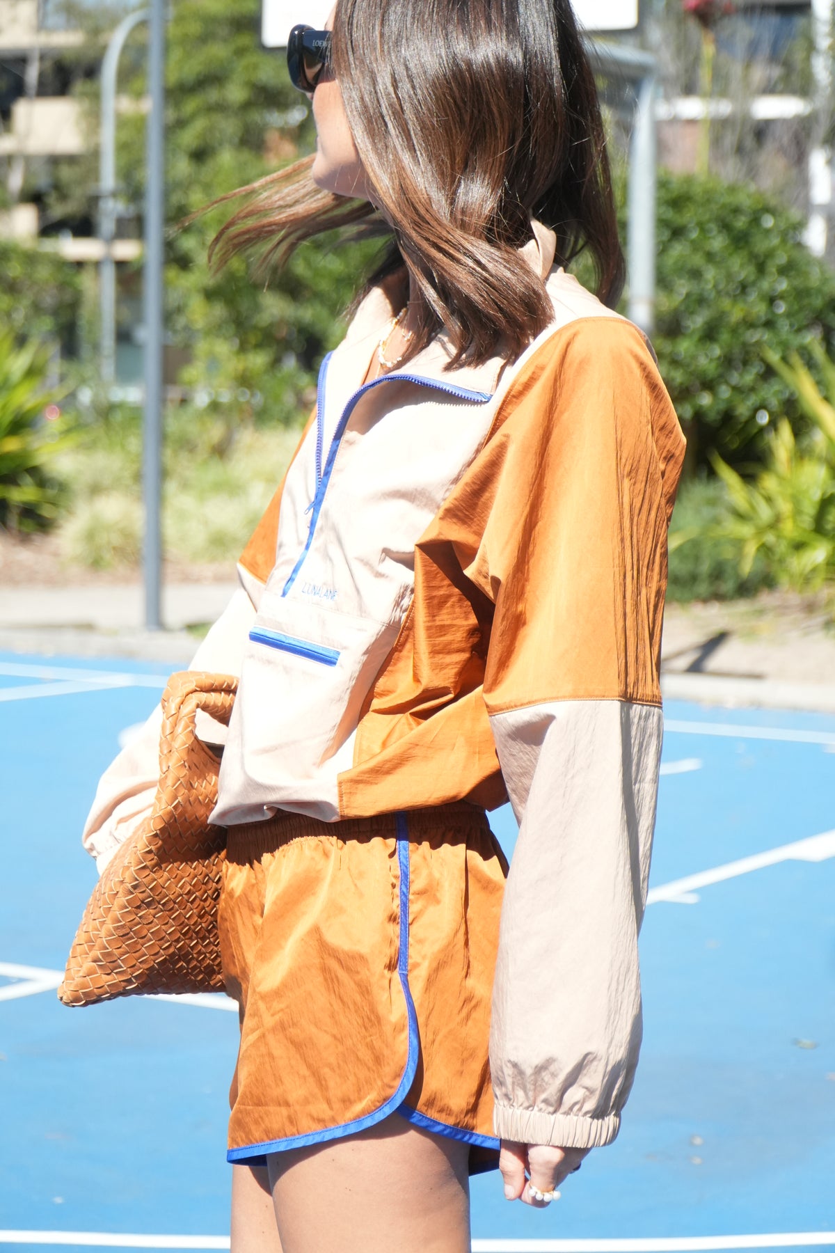 Luna Lane || Runner Short - Rust