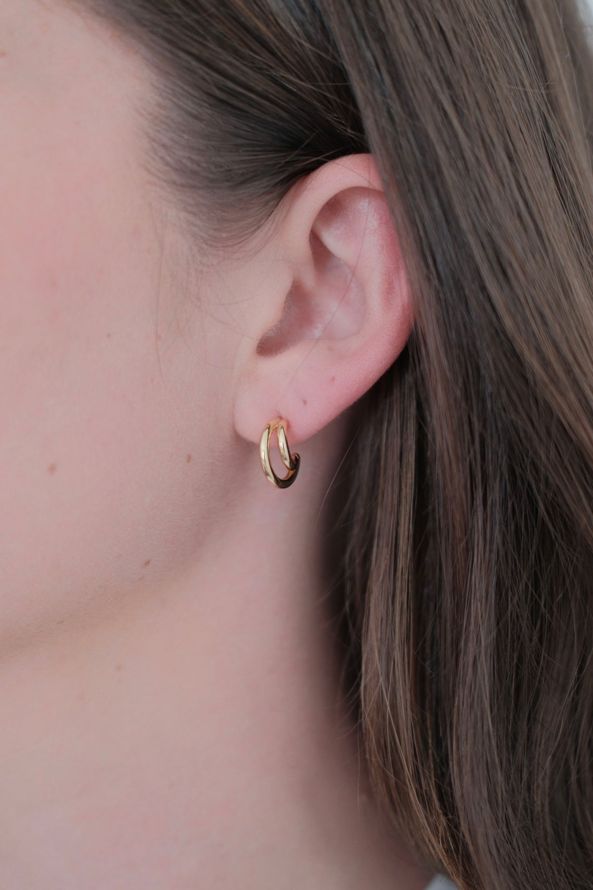 Zafino || Tilly Hoop Earring - Gold