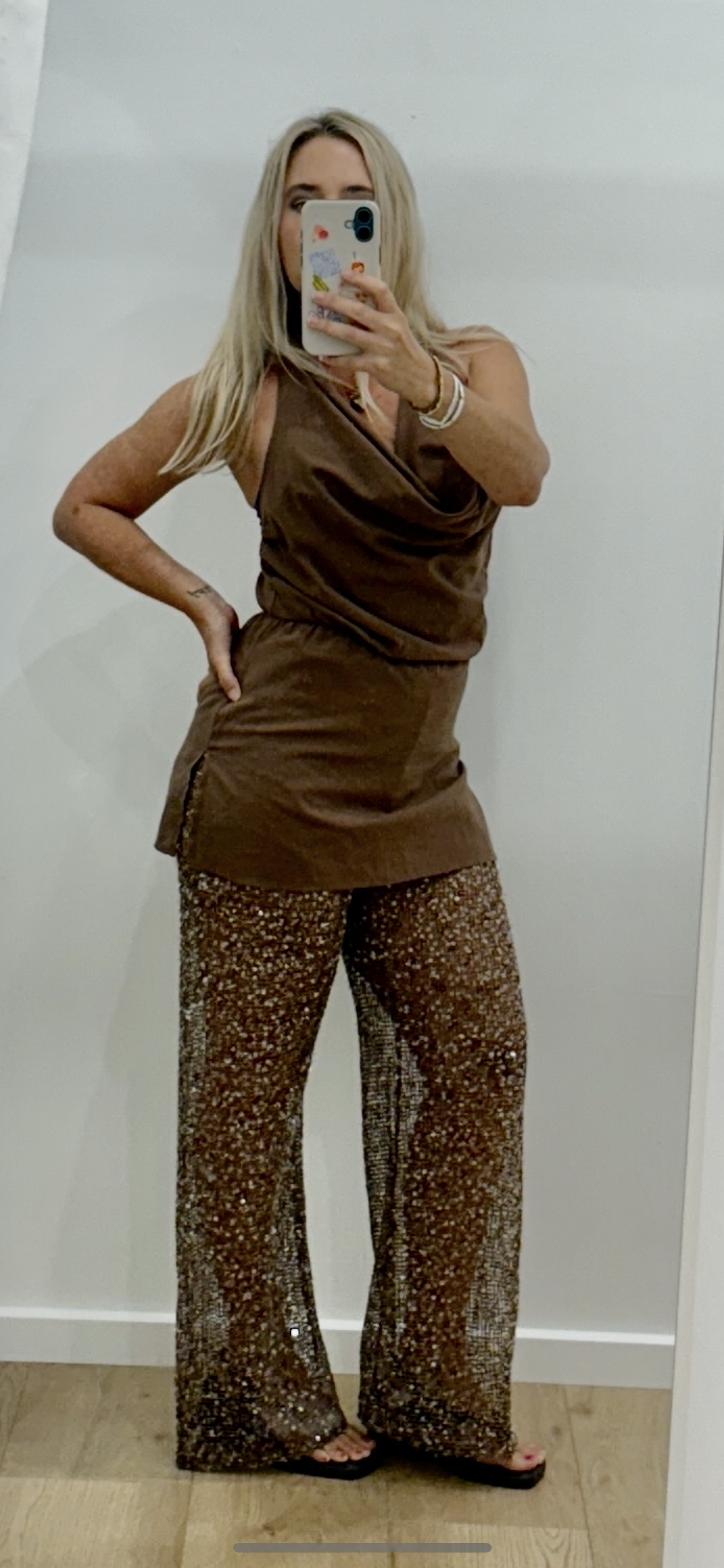 Lala Sequin Pants