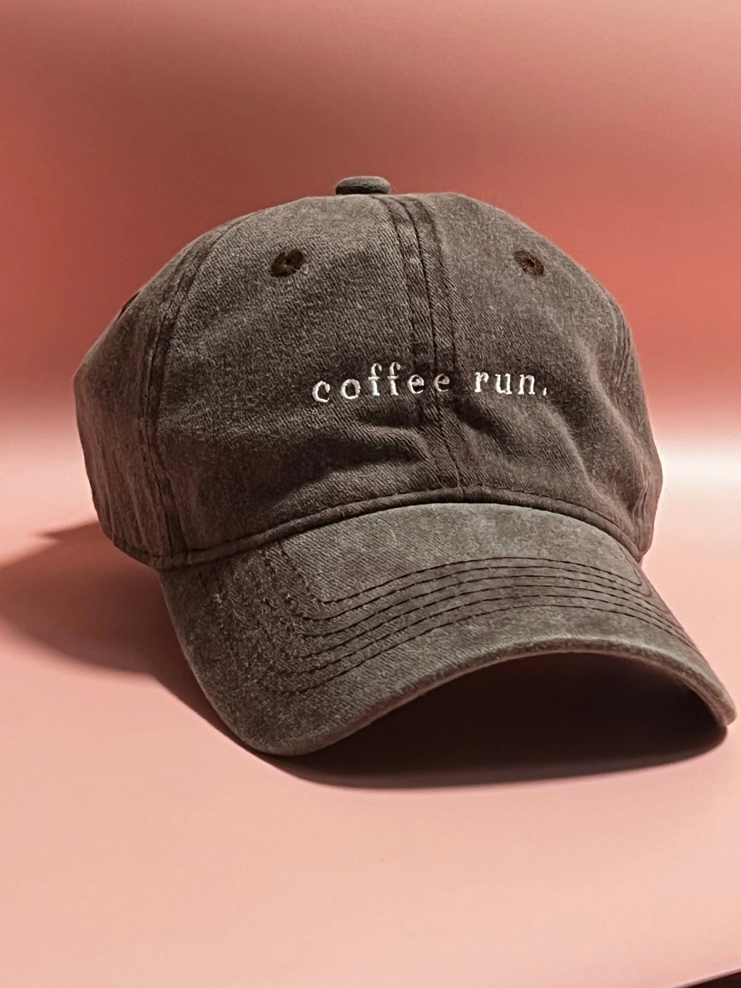Coffee Run Cap - Brown
