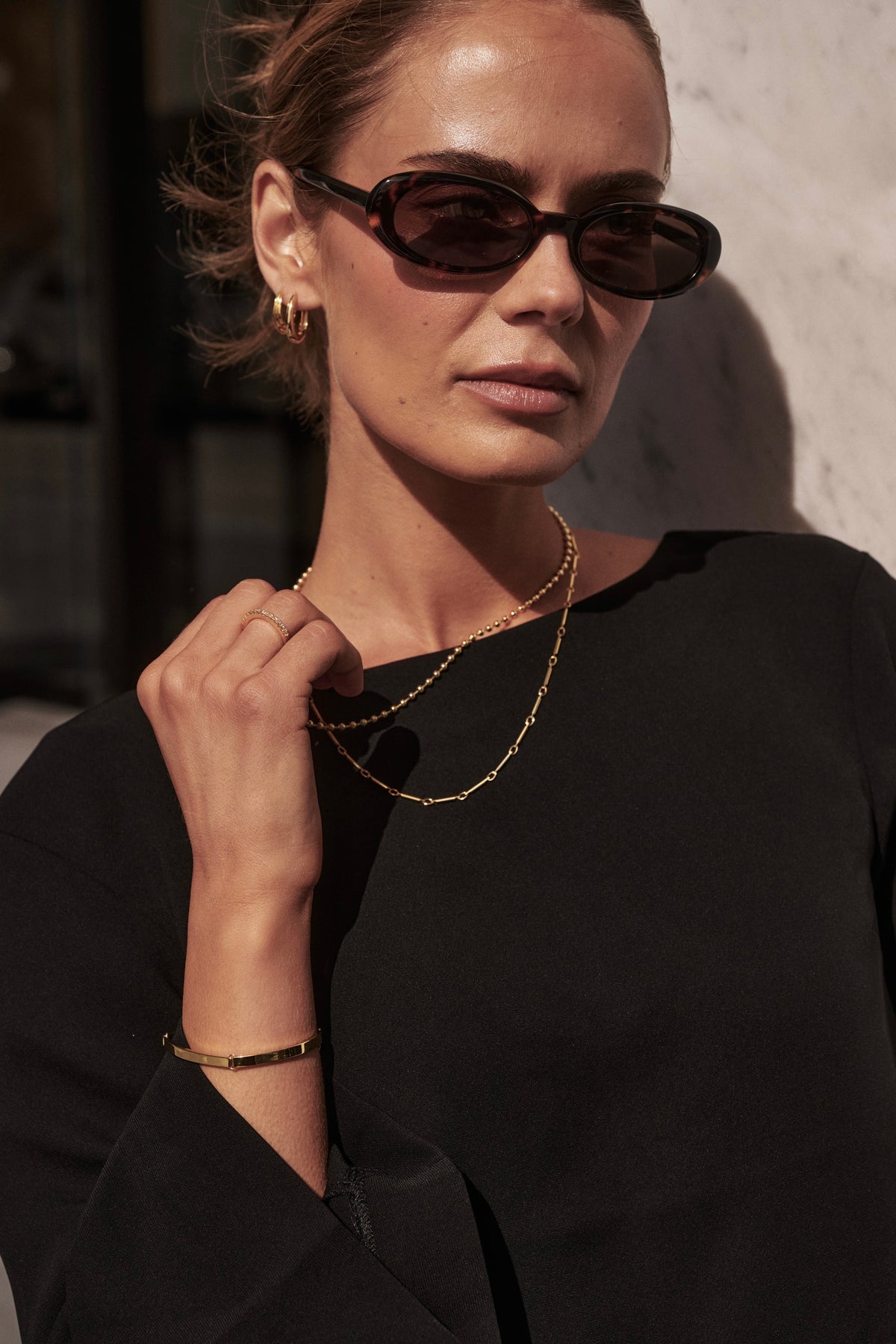 Zafino || Margot Necklace- Gold