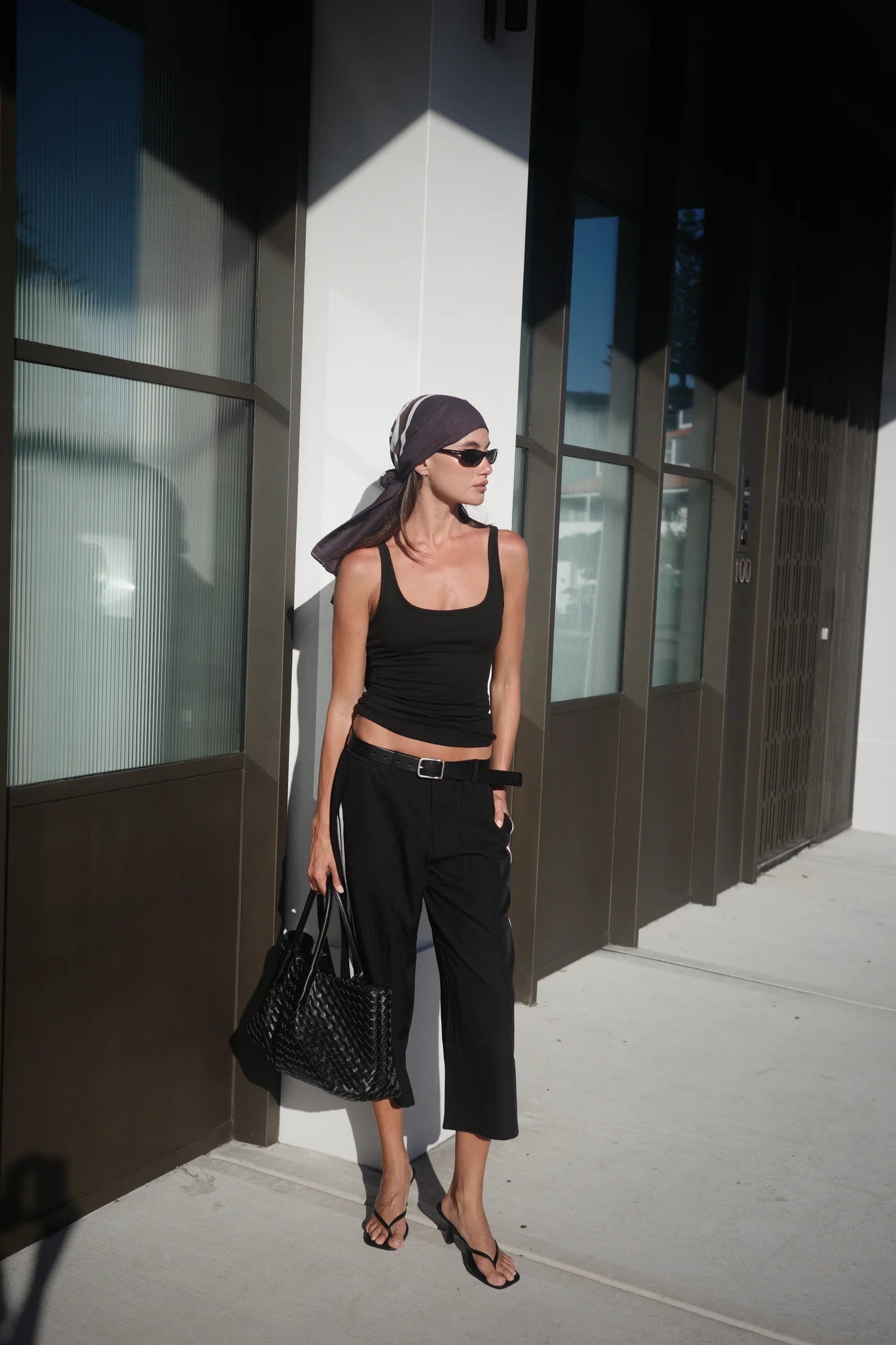 SŚAINT || Essentials Tank - Black