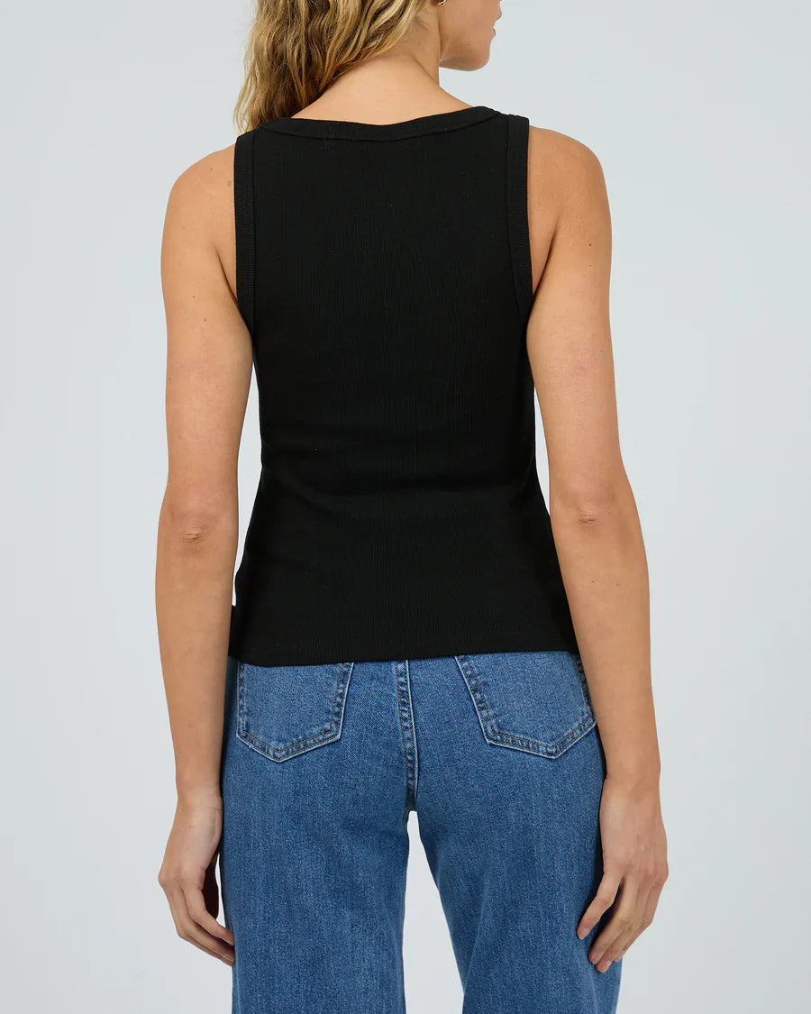 Silent Theory || Mia Tank - Black