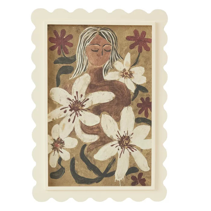 Carmella Framed Print