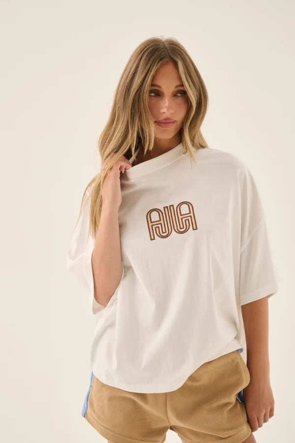 Araminta James || Oversized Tee - Snow
