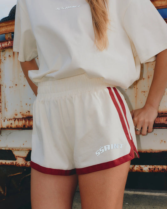 SŚAINT || Reflective Shorts - Butter