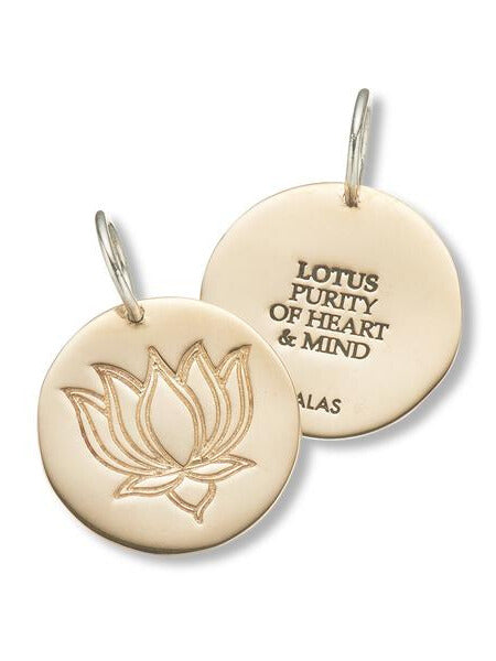 Lotus Purity Of Heart And Mind Charm