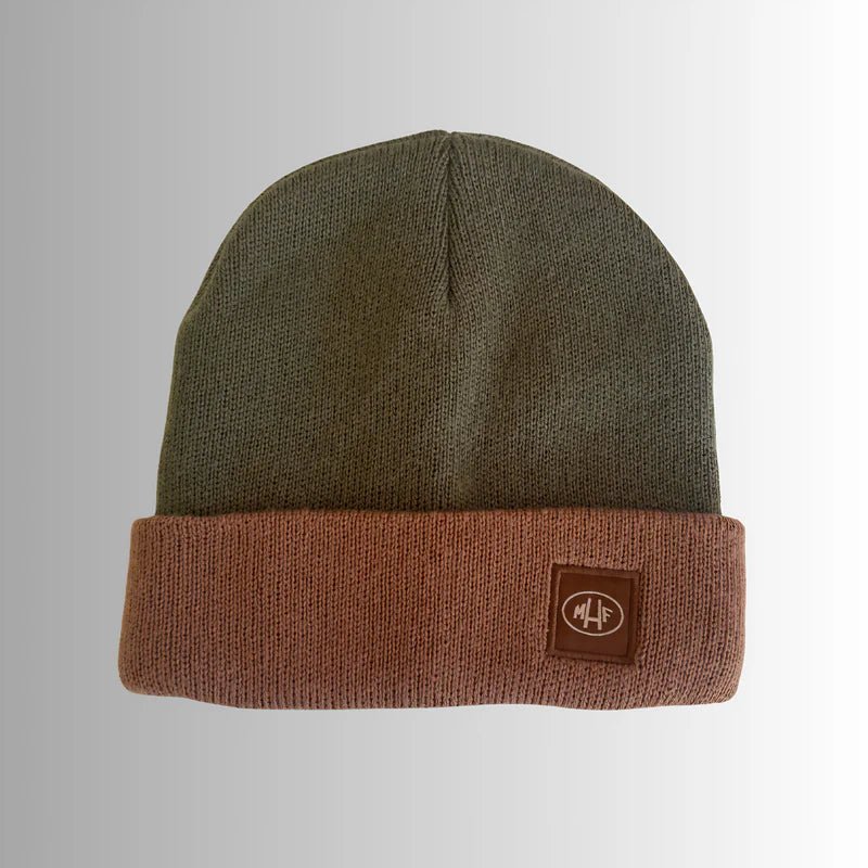 MHF - Beanie for Brain Cancer 2026 Beanie - Khaki Combo