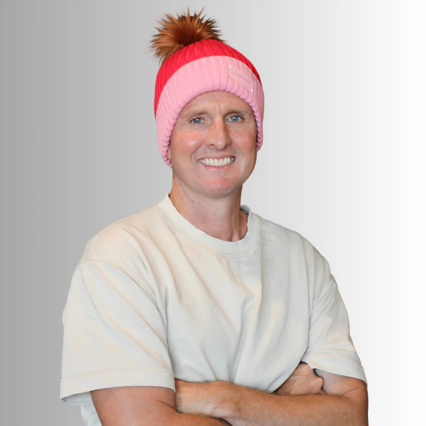 MHF - Beanie for Brain Cancer 2026 Beanie - Watermelon Crush