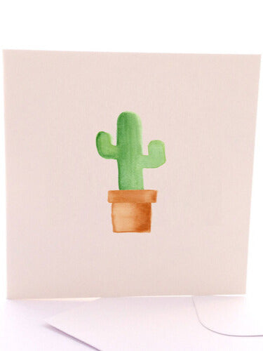 Cactus Card- Small