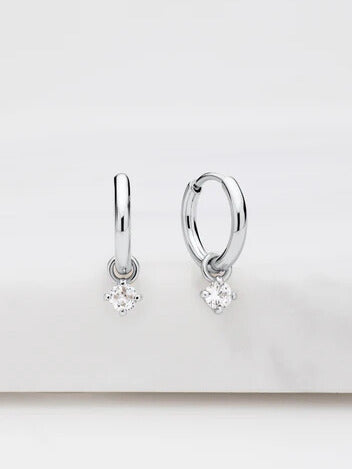 Zafino || Leila Earrings - Silver