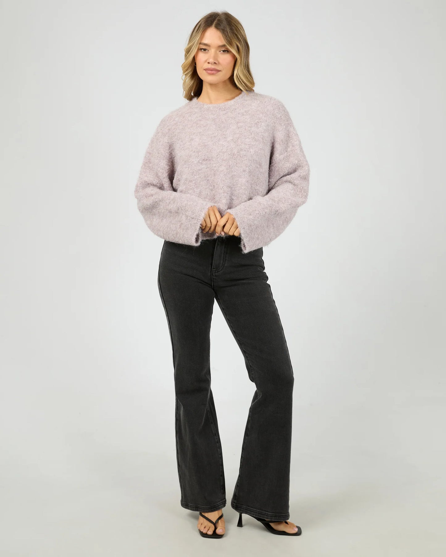 AAE || Billie Boucle KnIt - Lavender