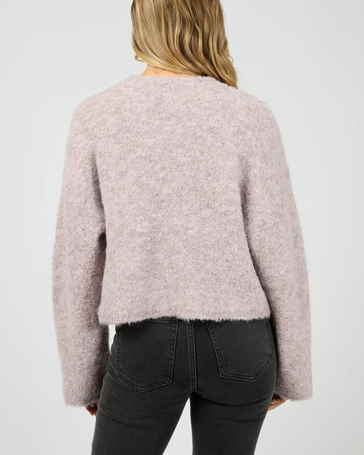 AAE || Billie Boucle KnIt - Lavender