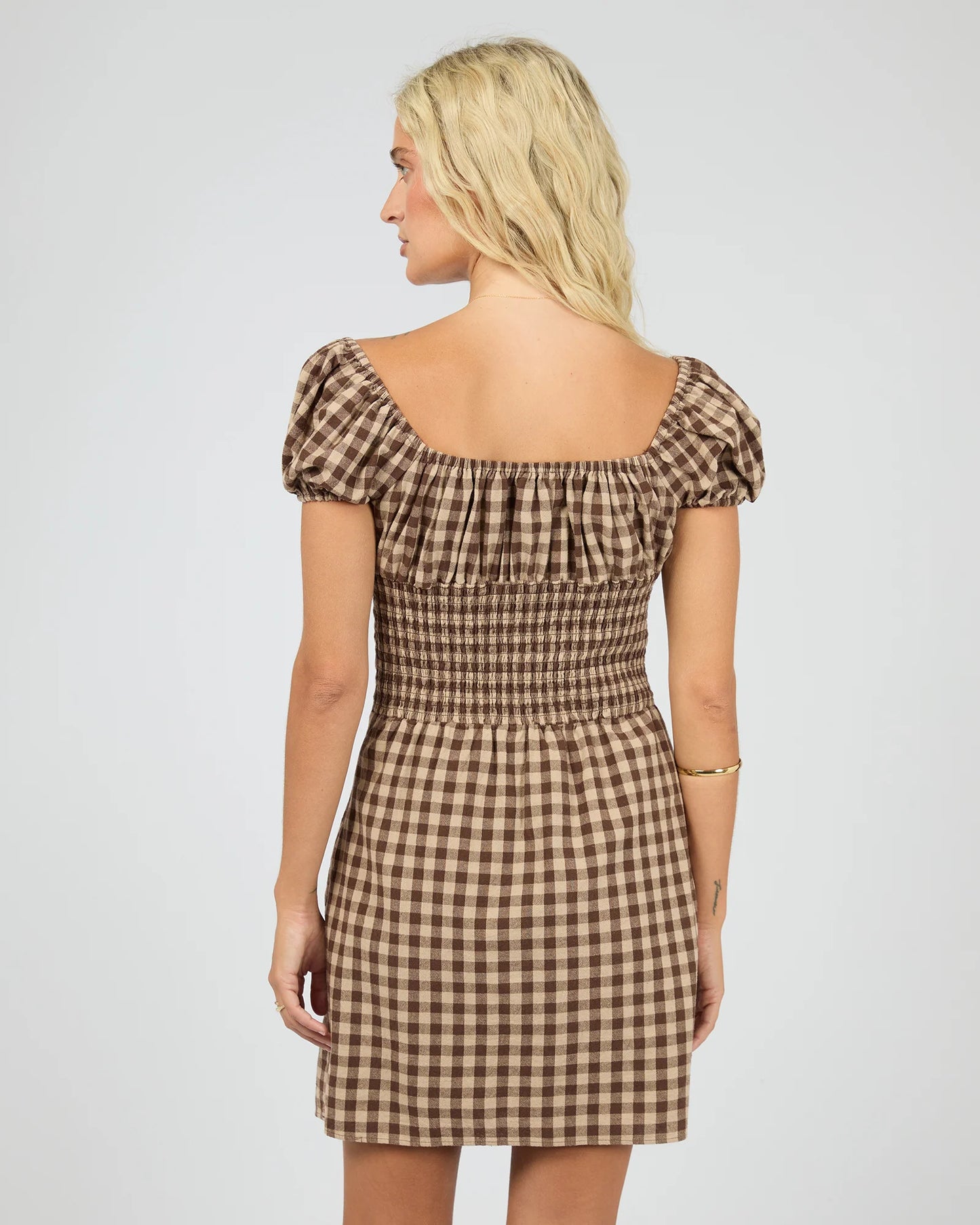 AAE || Wynn Mini Dress - Brown
