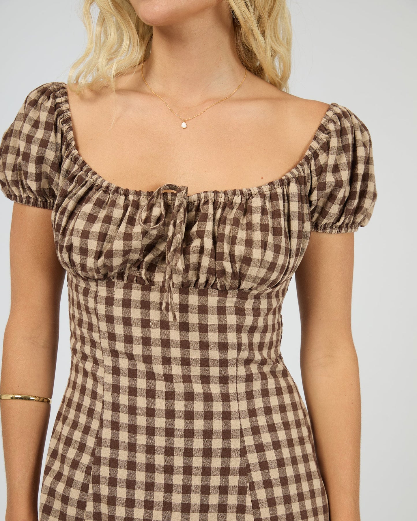 AAE || Wynn Mini Dress - Brown