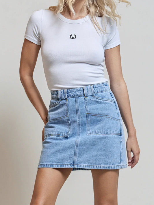 AAE || Becca Skirt Light Blue