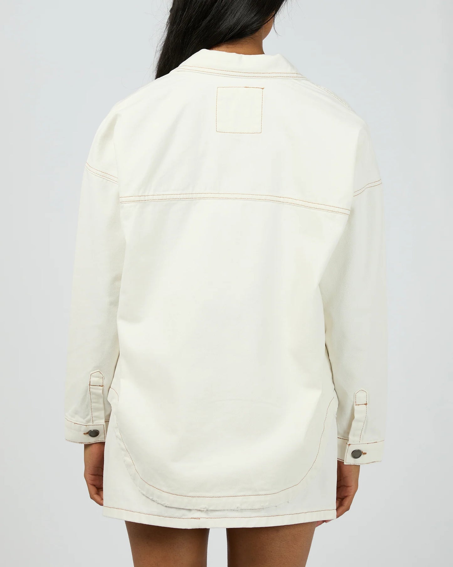 AAE || Dale Shacket - Vintage White