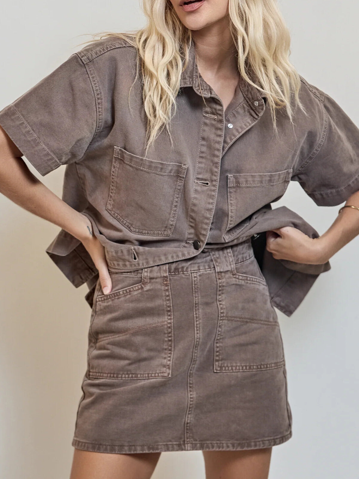 AAE || Becca Skirt Cocoa