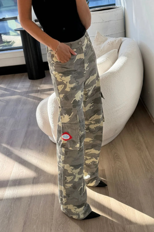 Luna Lane || Cleo Cargo - Camo TALL