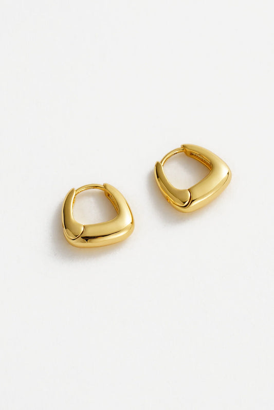 Zafino || Neve Huggie Earrings - Gold