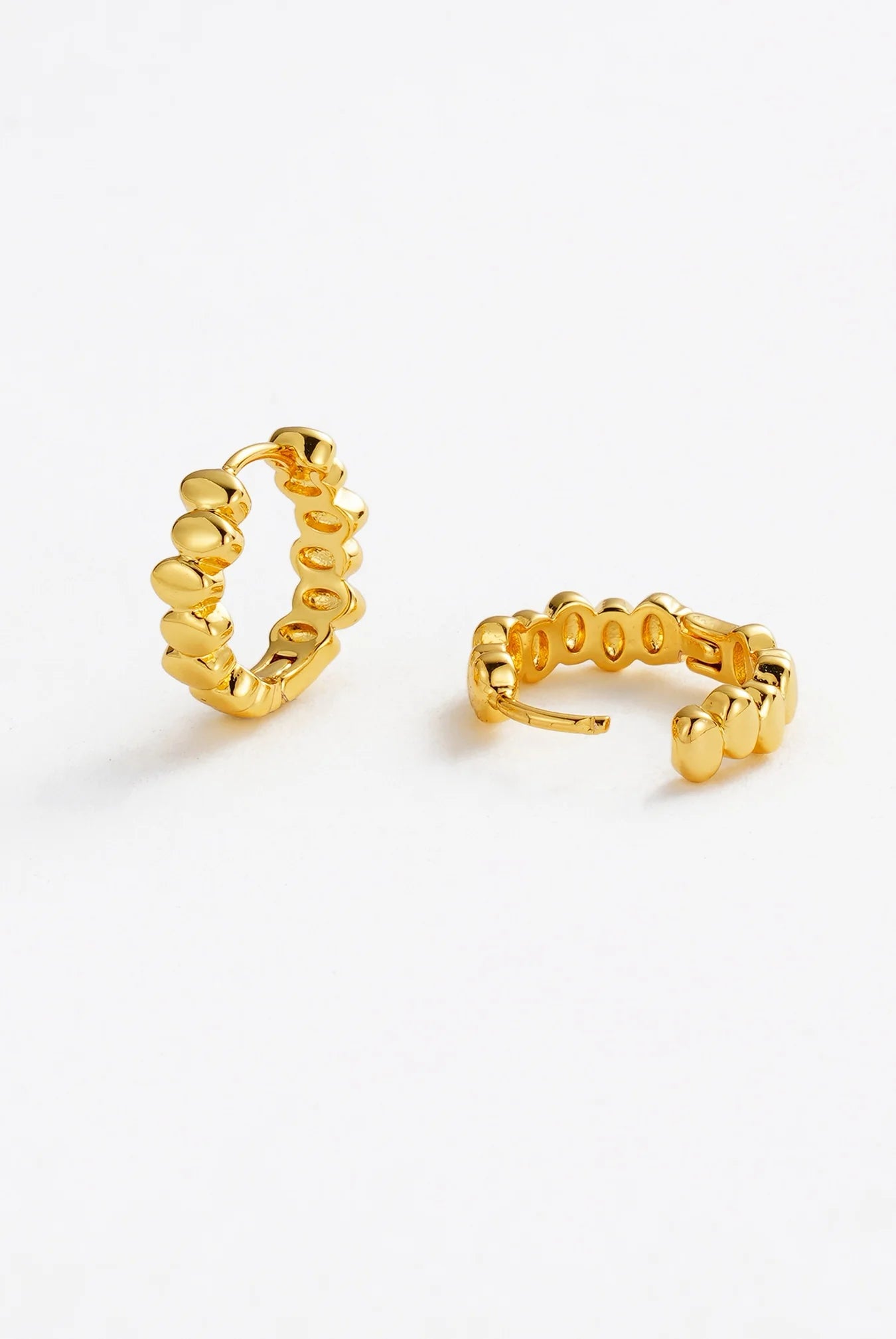 Zafino || Bailey Huggie Earrings - Gold