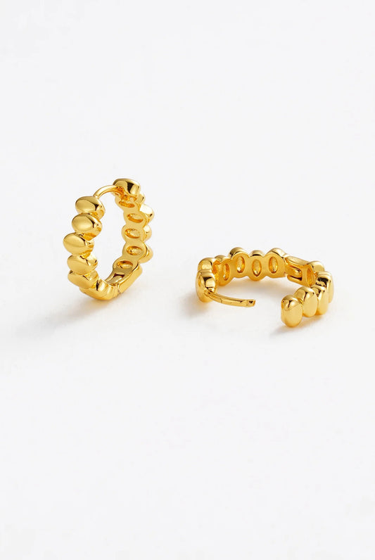 Zafino || Bailey Huggie Earrings - Gold