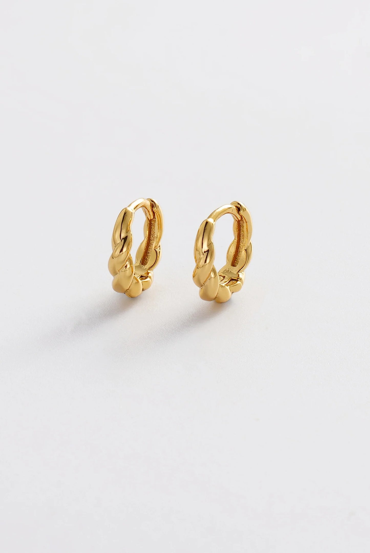 Zafino || Marley Huggie Earrings - Gold