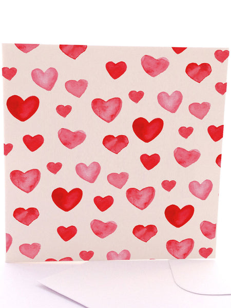 Love Hearts Card- Small