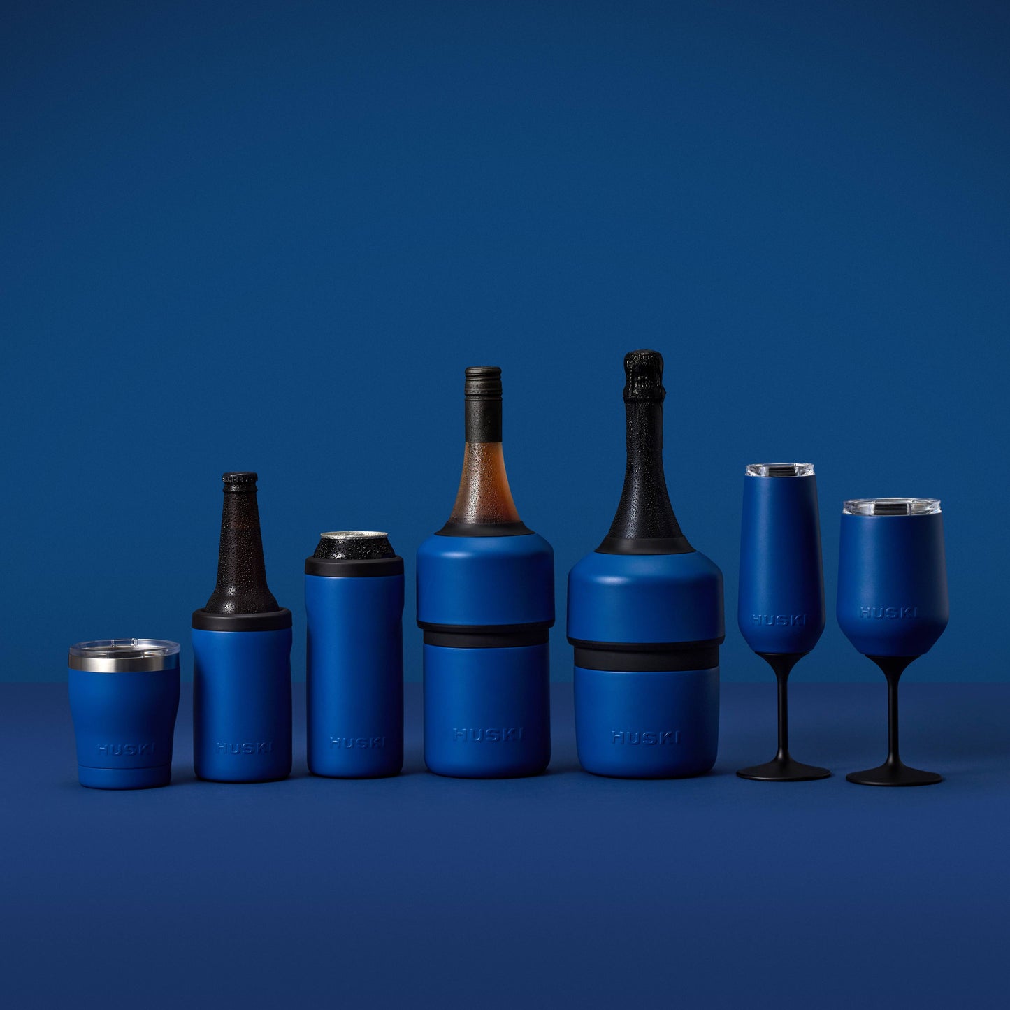 Huski Champagne Cooler - Ocean Blue (Limited Release)