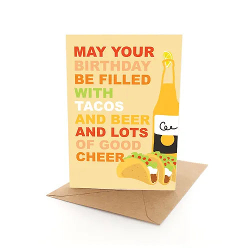 Tacos & Beer Card
