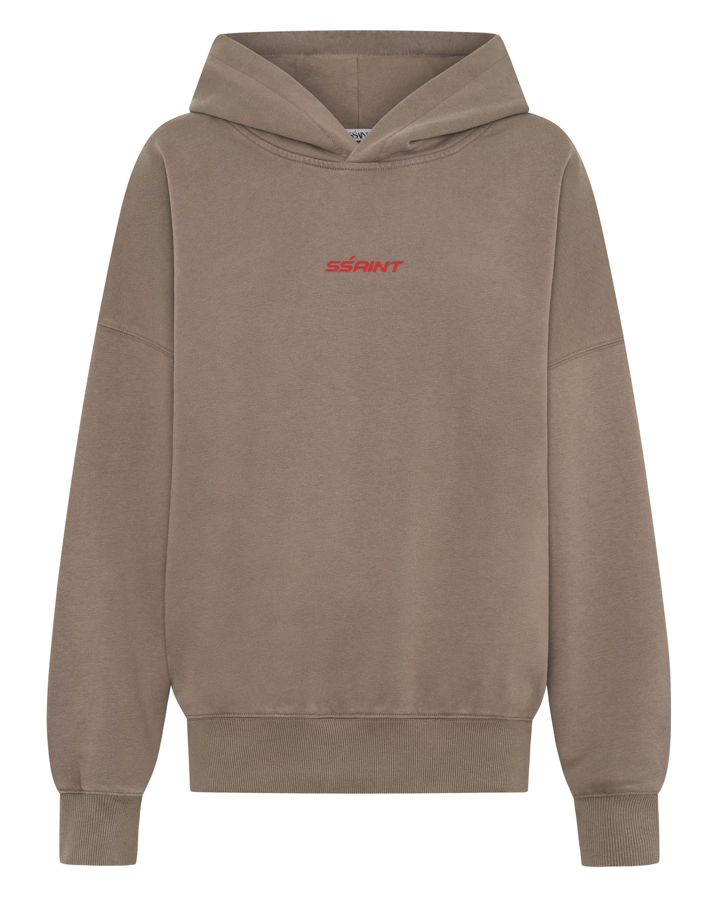 SŚAINT || The Rival Hoodie - Acid Wash Beige