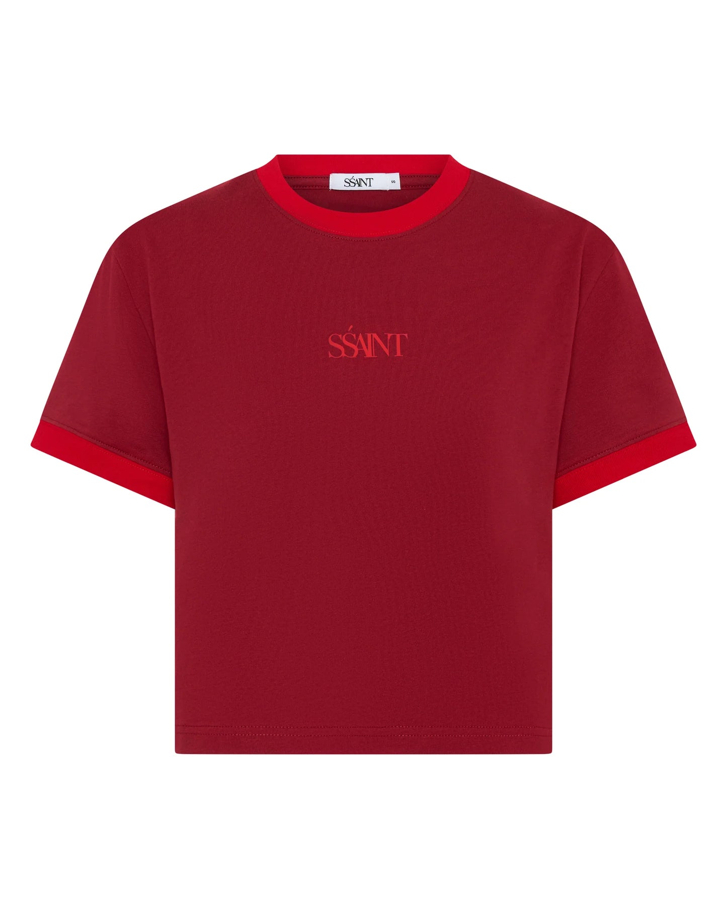 SŚAINT || Baby Tee - Red