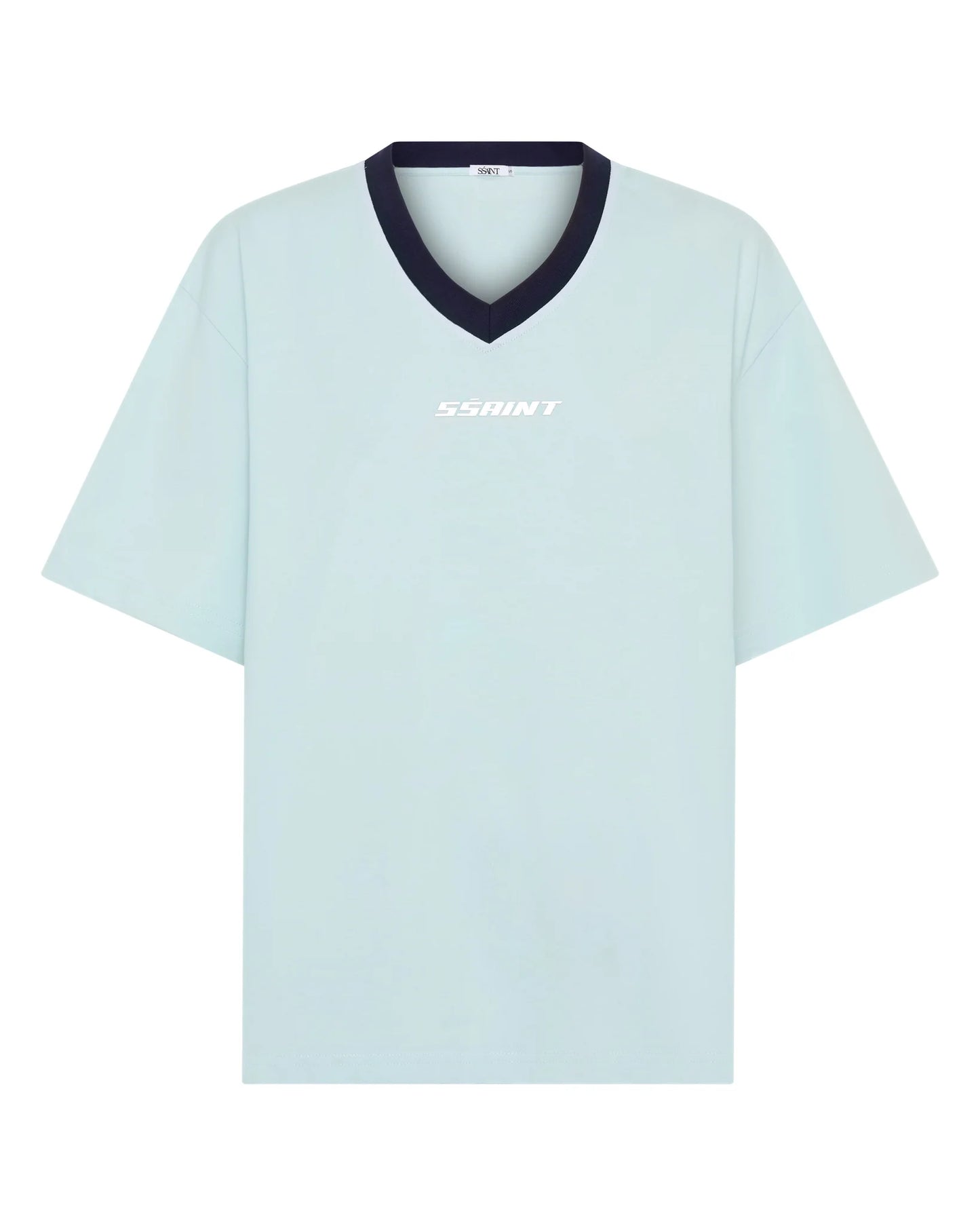 SŚAINT || Reflective V Neck - Mint