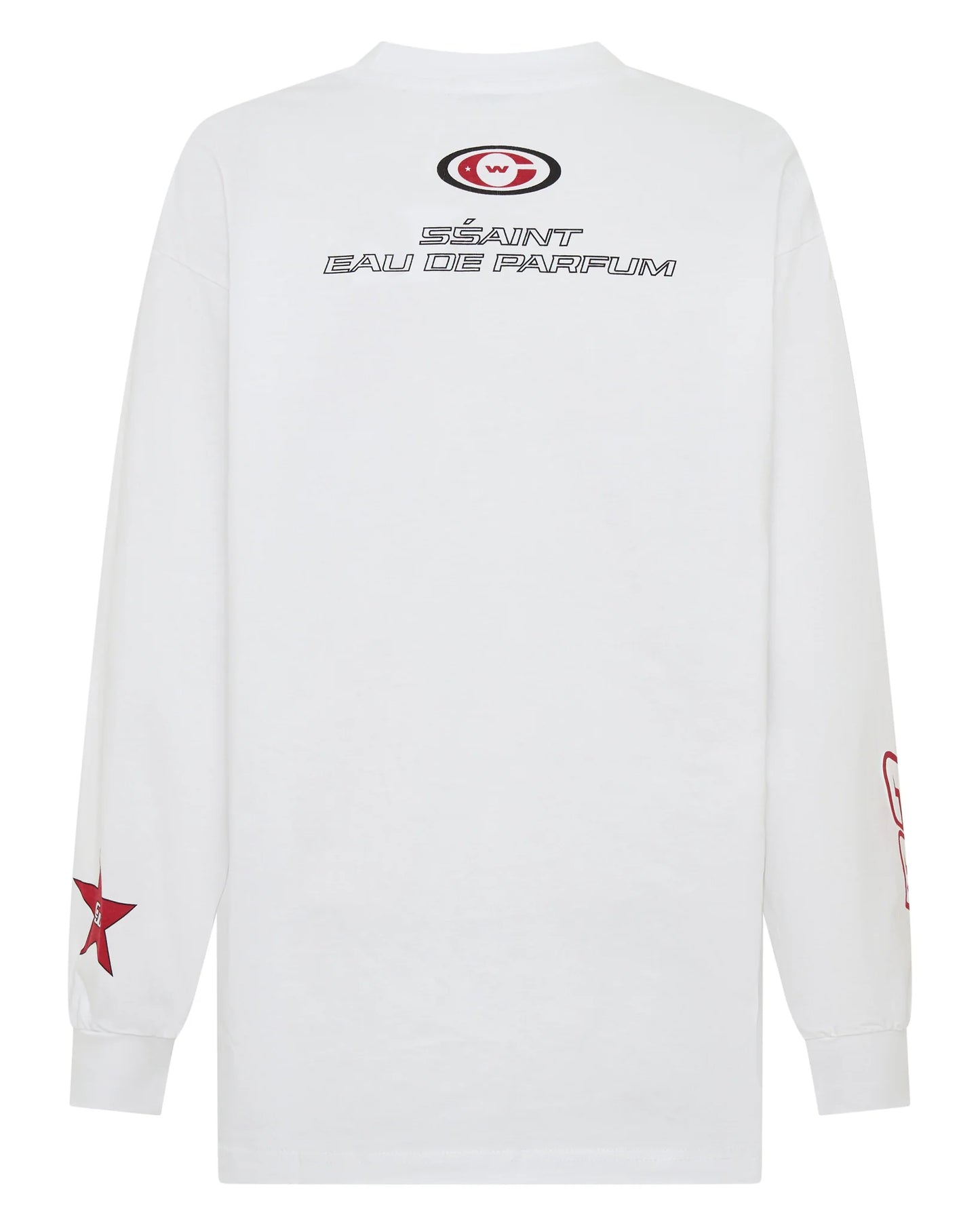 SŚAINT || Signature Moto Tee - White