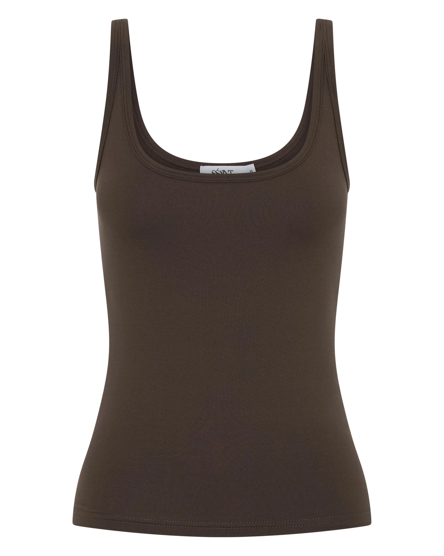 SŚAINT || Essentials Tank - Espresso