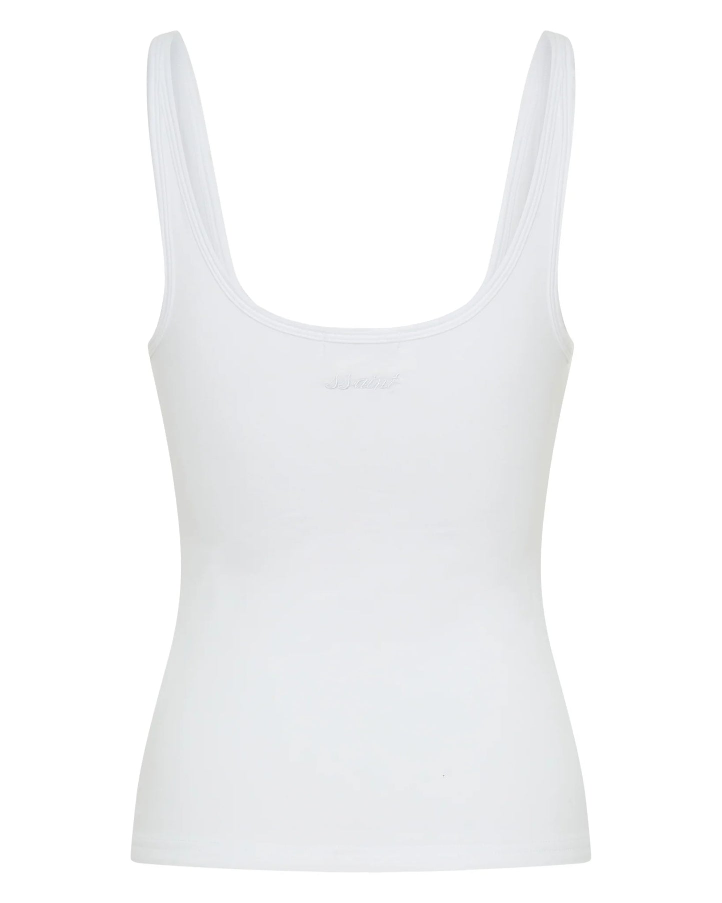 SŚAINT || Essentials Tank - White