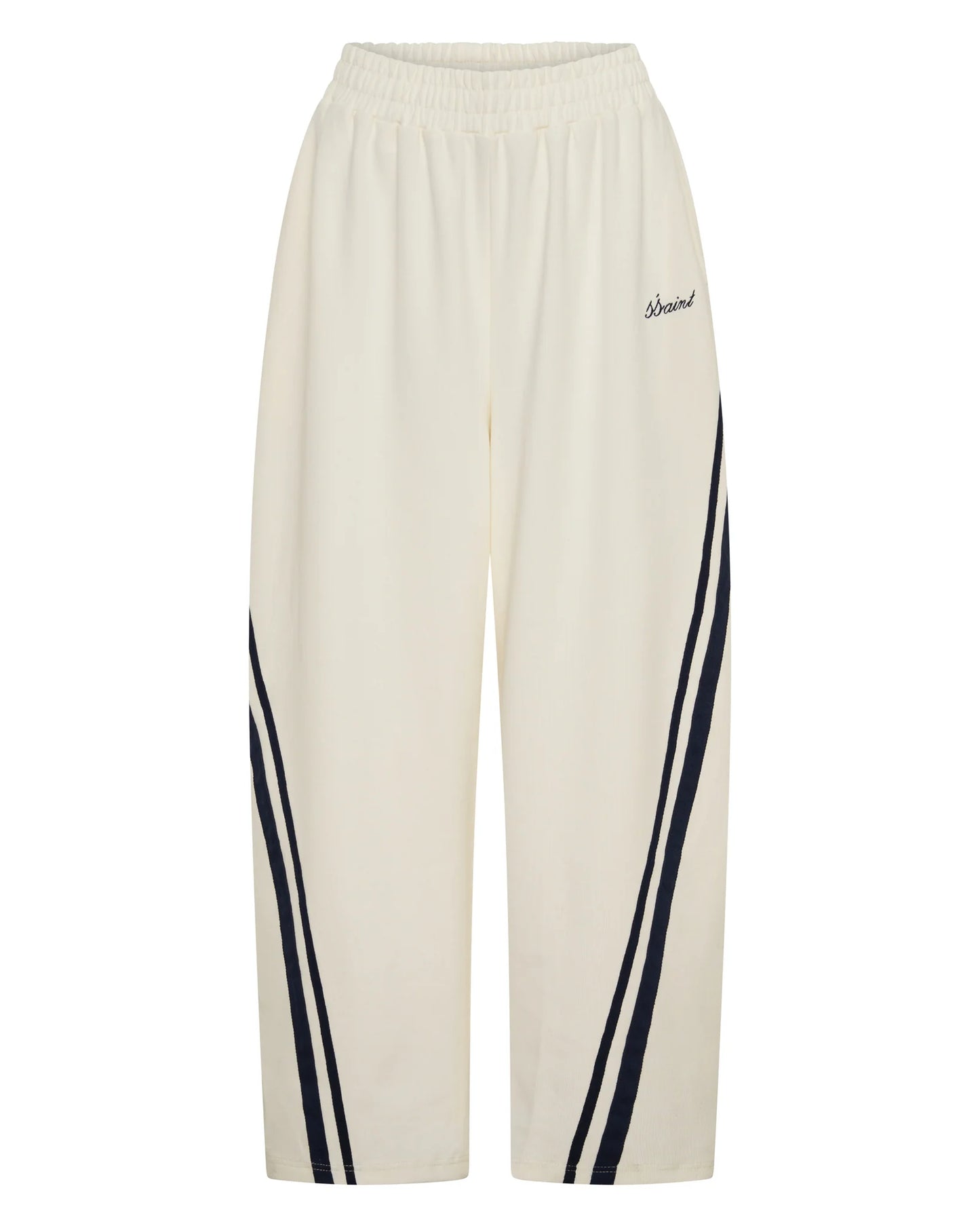 SŚAINT || Barrel Pant - Butter + Navy
