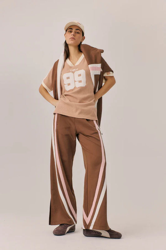 Araminta James || Chilli 99 Waffle Tee Latte