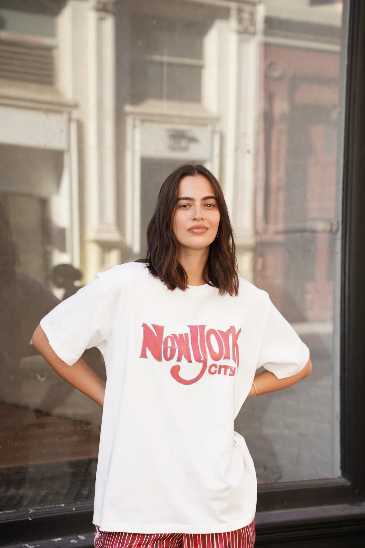 MAKU || New York Logo Oversized Tee