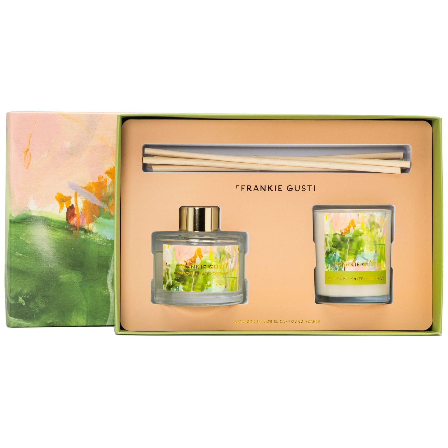 Frankie Gusti Duo || Pistachio + Salted Coconut - Kate Eliza