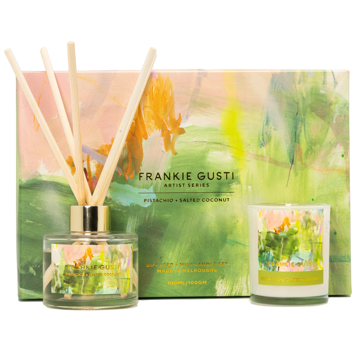 Frankie Gusti Duo || Pistachio + Salted Coconut - Kate Eliza