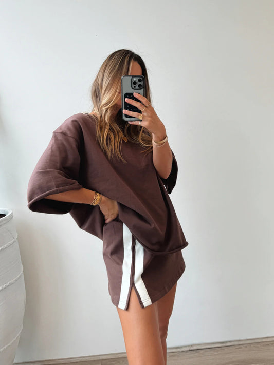 Luna Lane || Maya Skirt - Chocolate