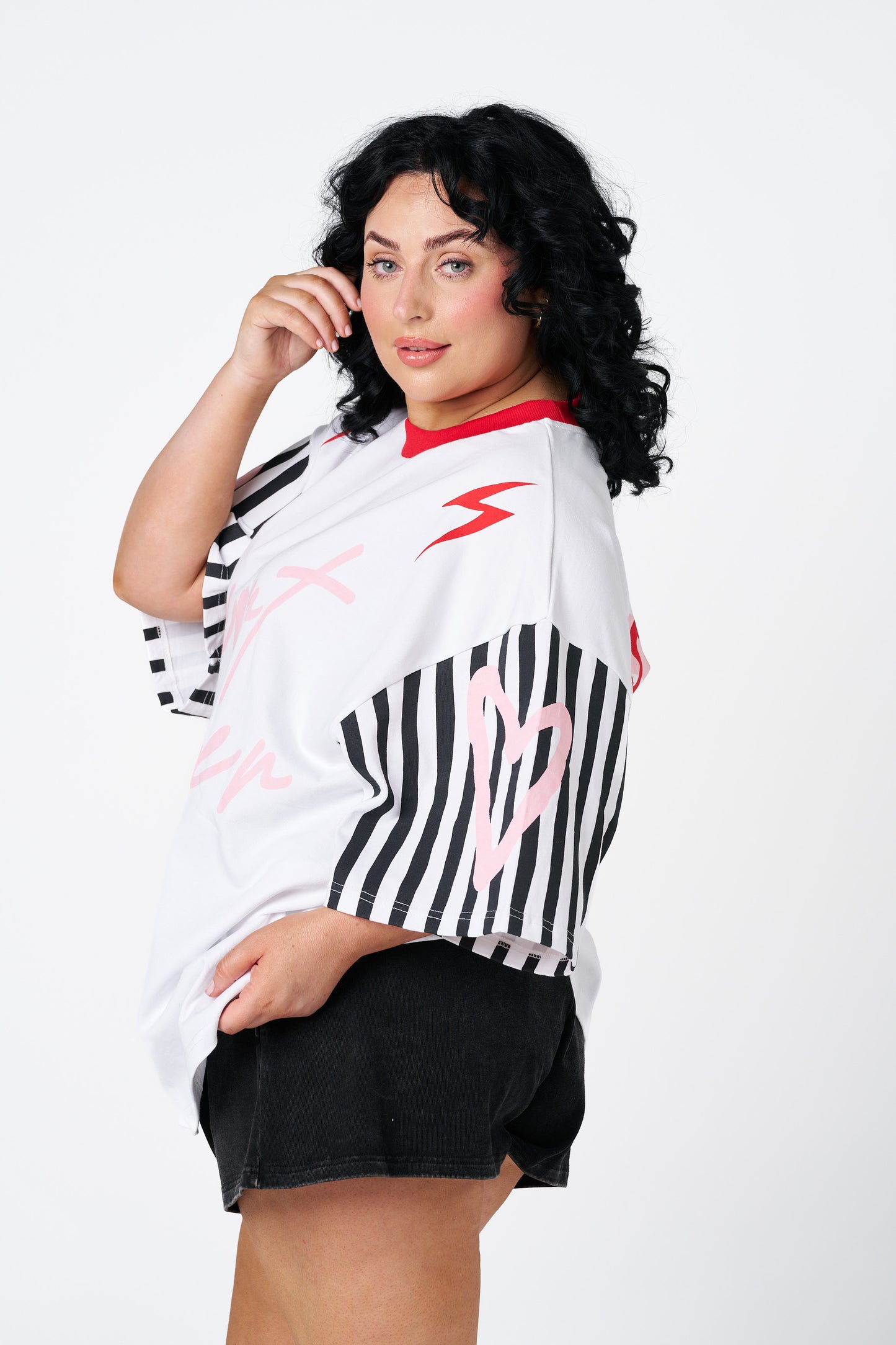 Hibiscus Hotel || Heartbreaker Oversized Tee