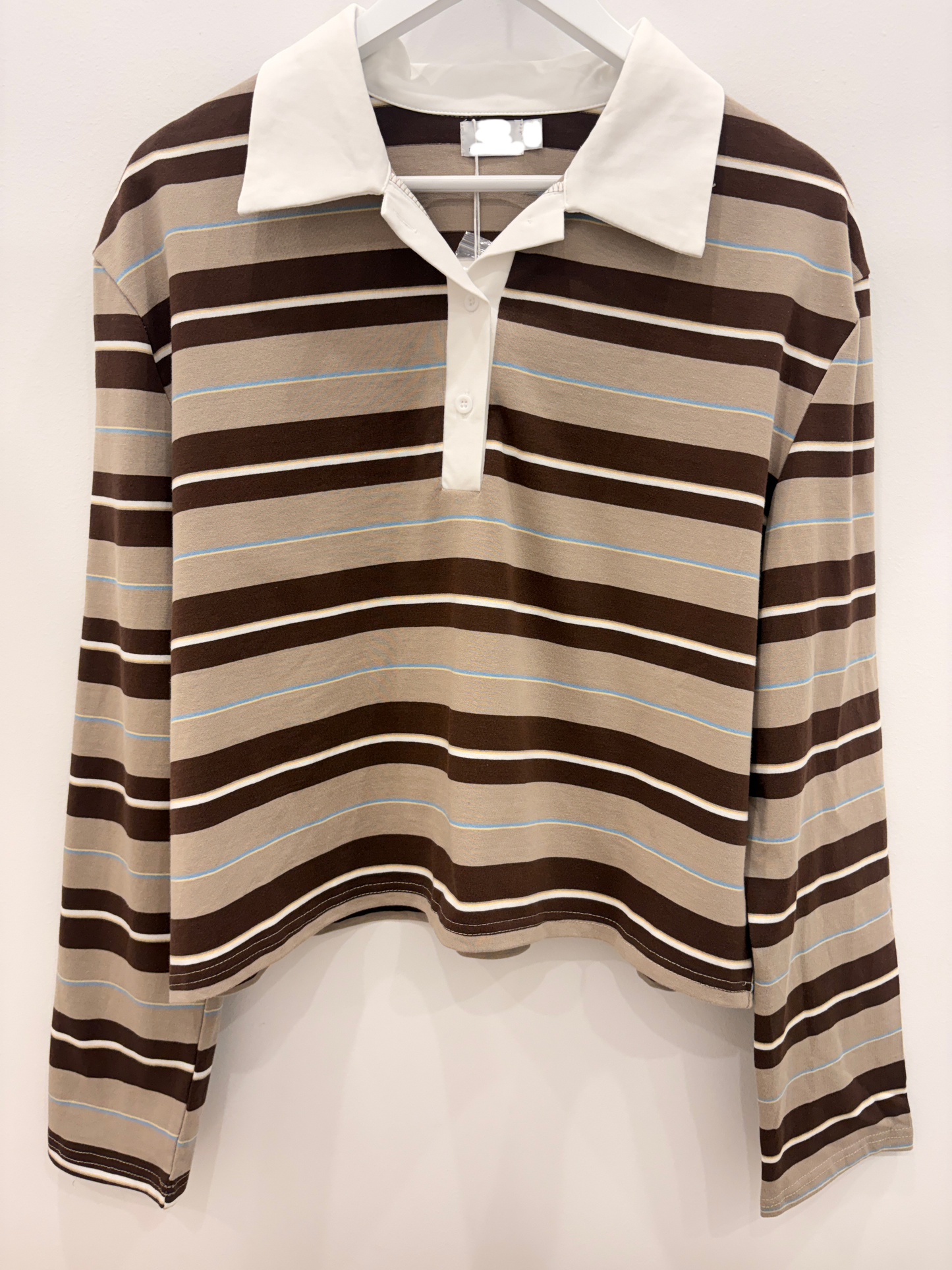 Pia Cropped Polo