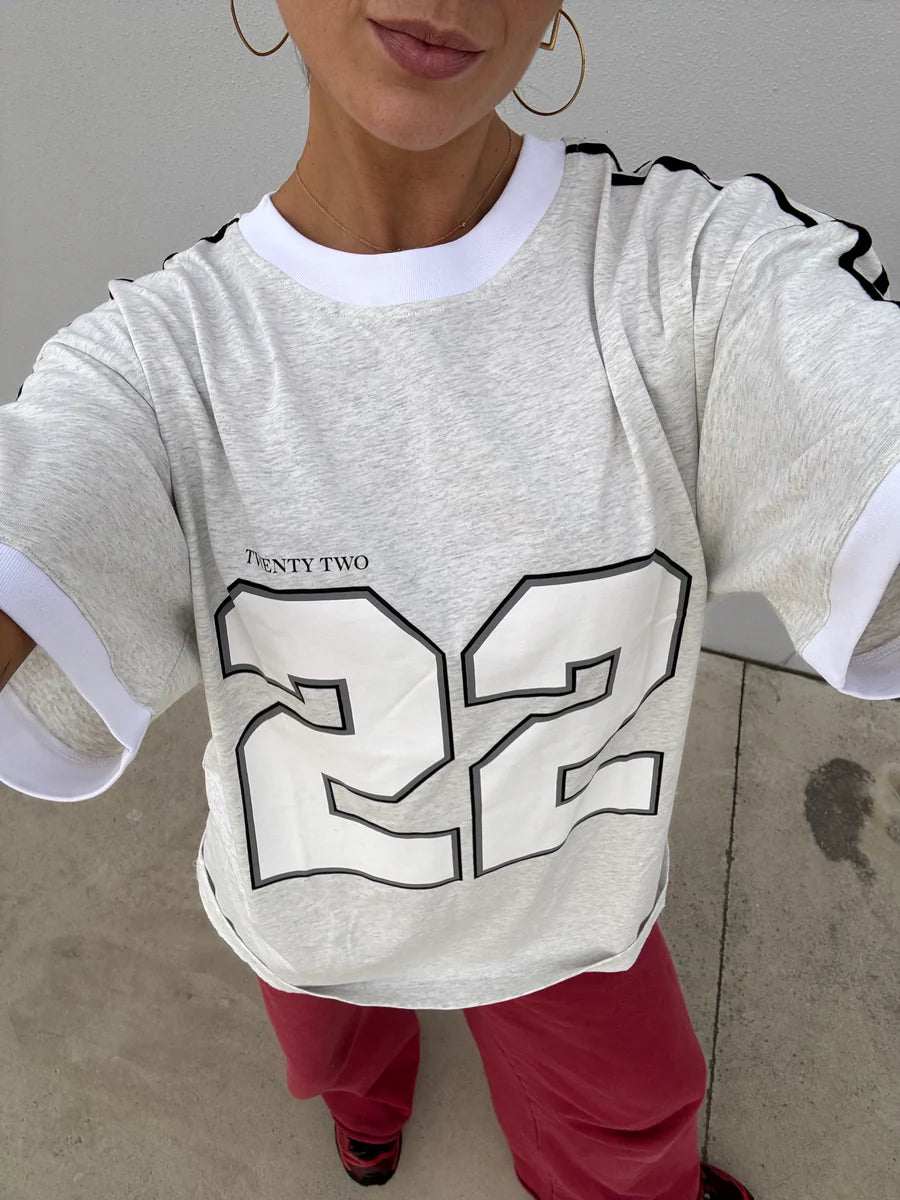 SSAINT || Twenty Two Tee - Grey