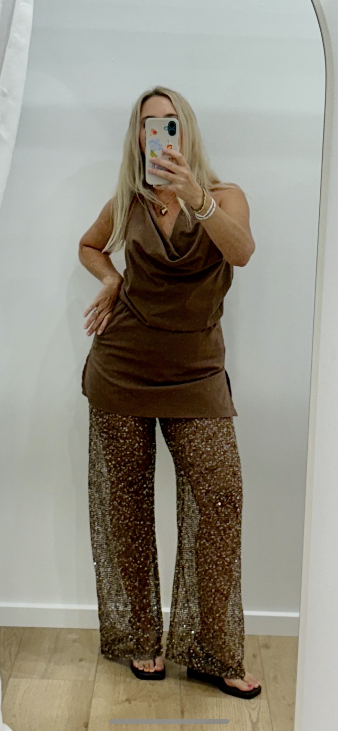 Lala Sequin Pants